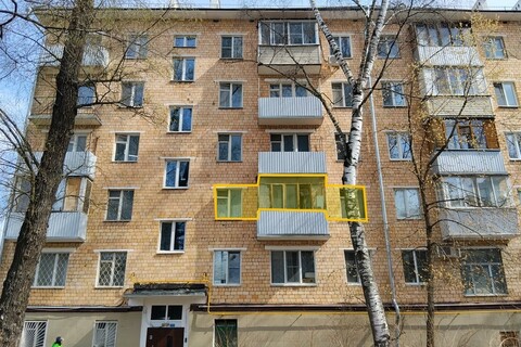 2-к квартира, 43,8 м², 3/5 эт.
