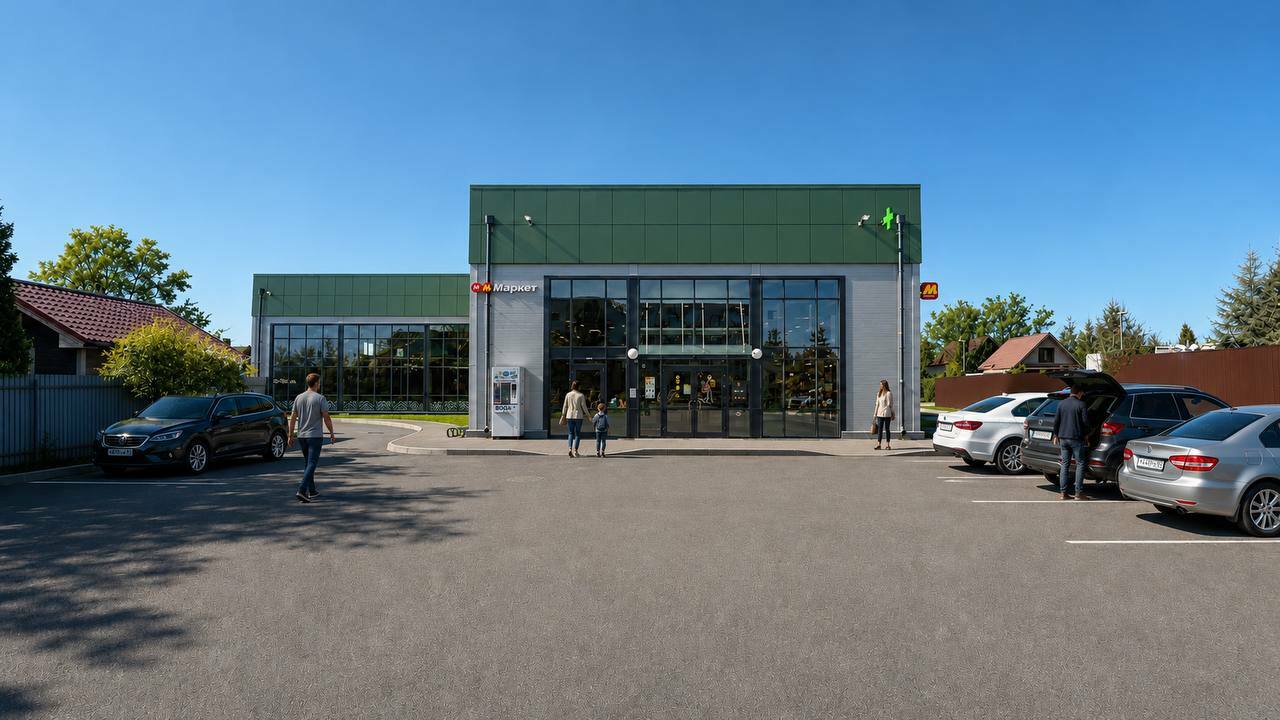 Коммерческая · 726 м² — городской посёлок имени Свердлова, Овцинская улица, 12-я линия, 17