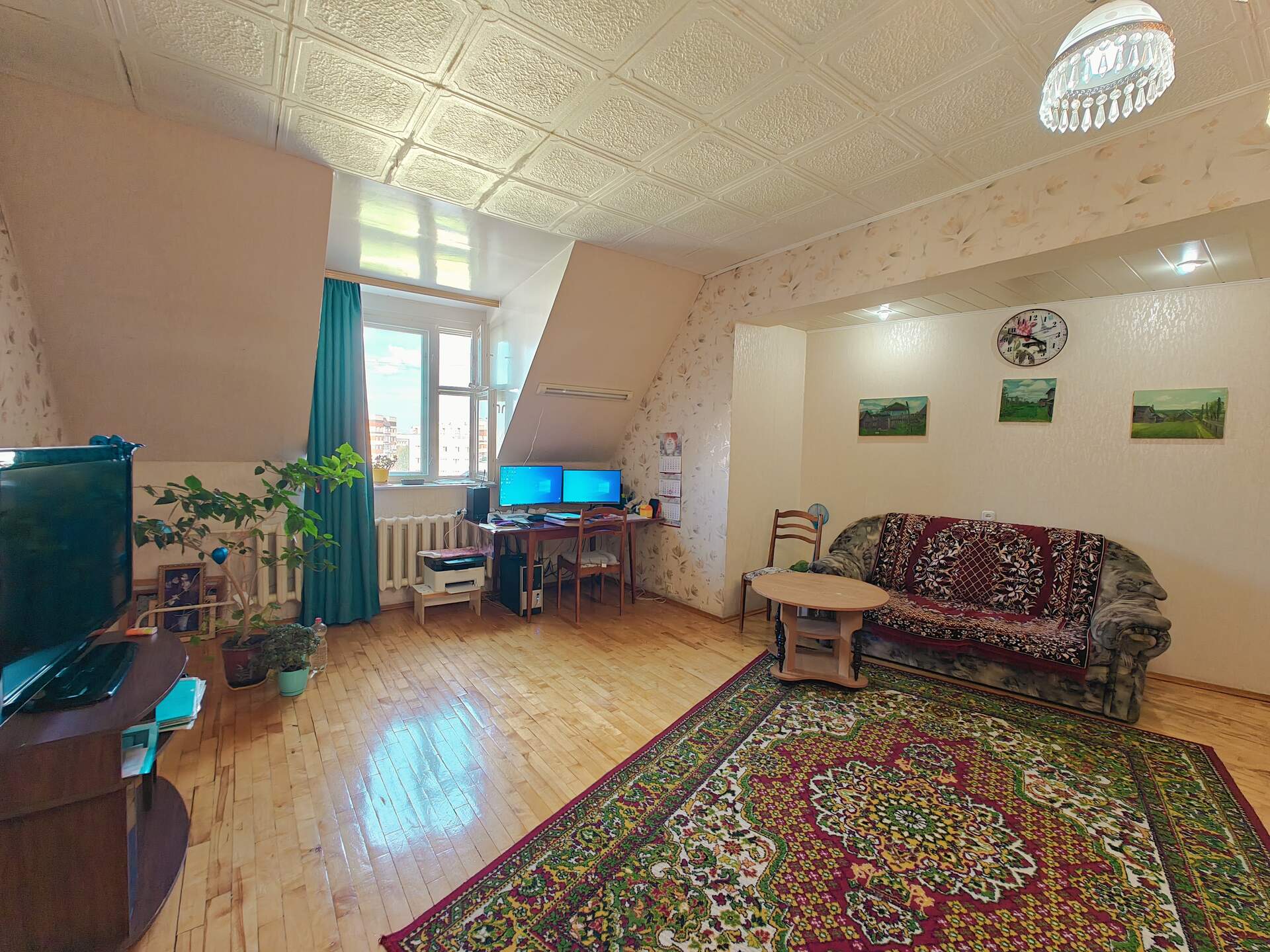 Квартира, 105.5 м², 3 комн.