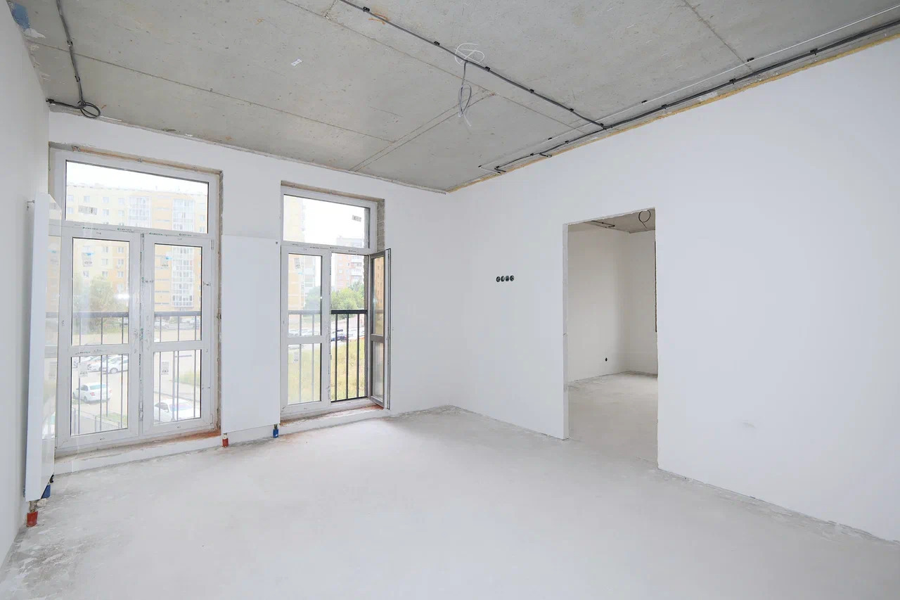 Квартира · 61.5 м² · 3 комн. — Кемерово, Молодёжный проспект, 19Б