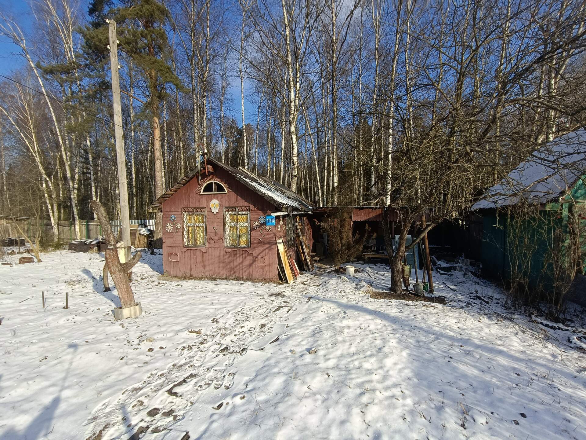 Дача · 50 м² · 1 комн. — садовое товарищество Дружба, 136