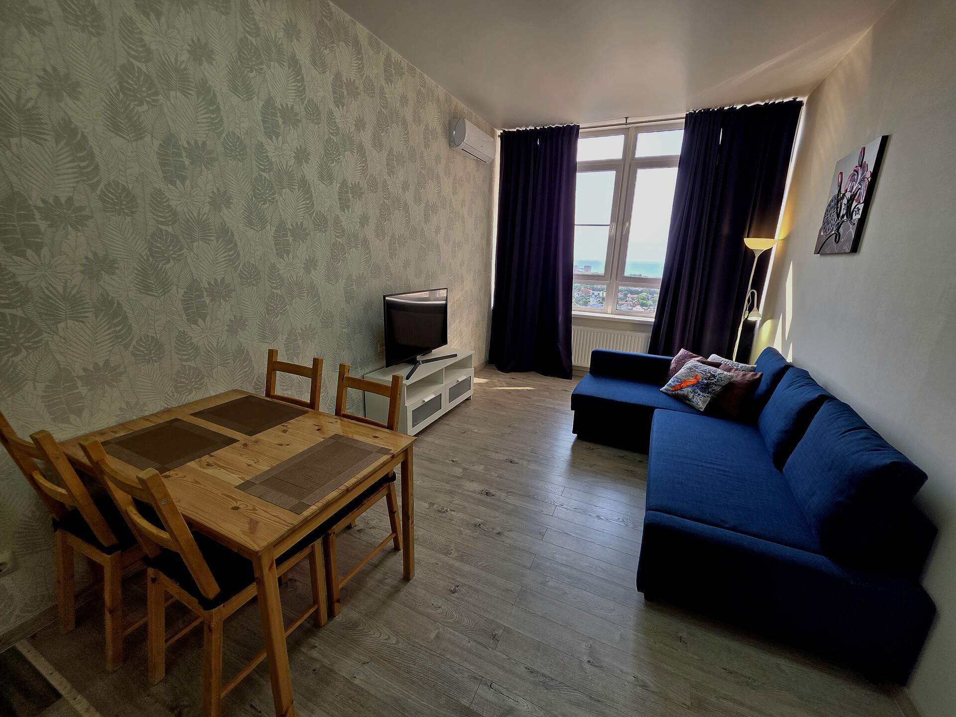 Квартира · 51 м² · 1 комн. — Анапа, Владимирская улица, 55В