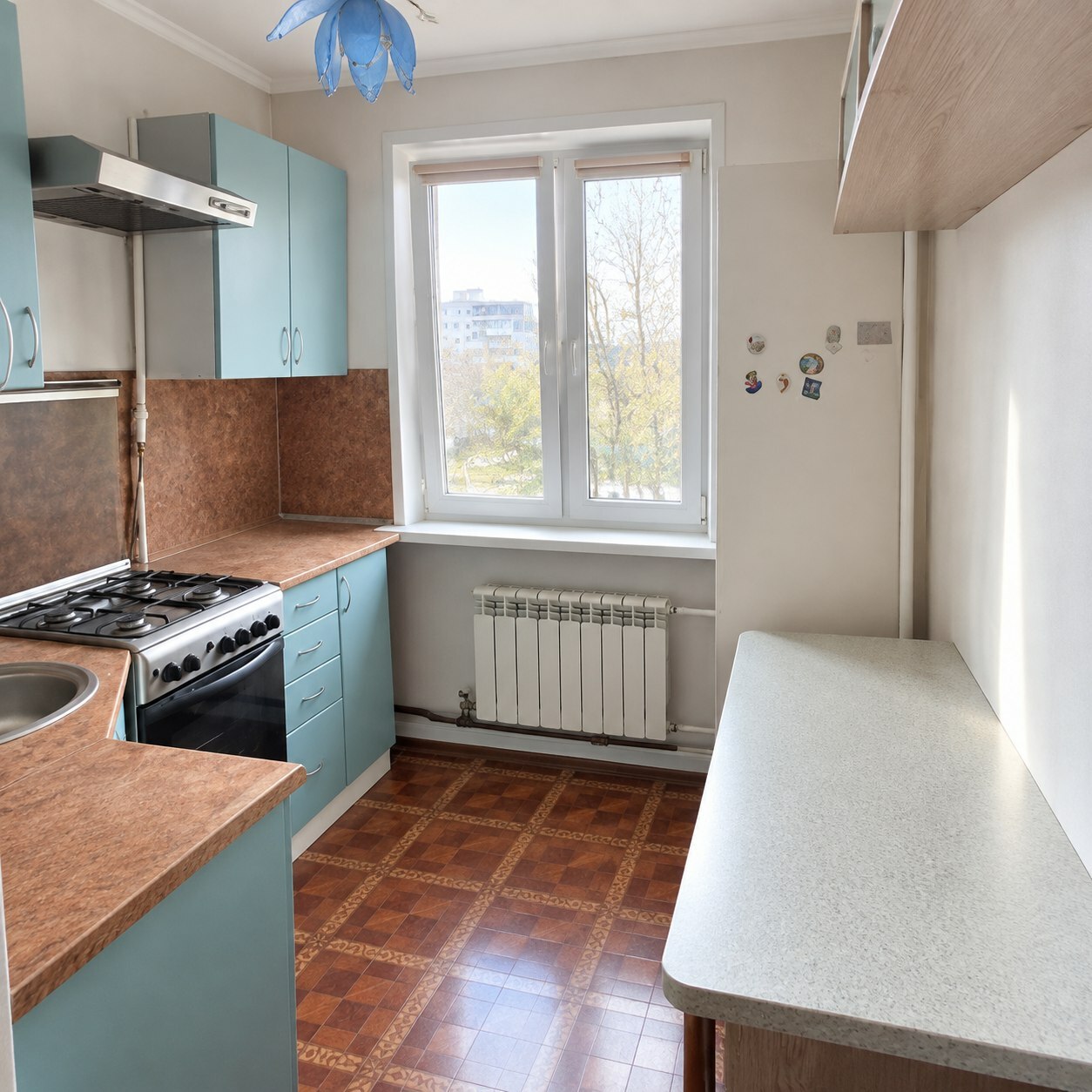 Квартира, 57 м², 3 комн.
