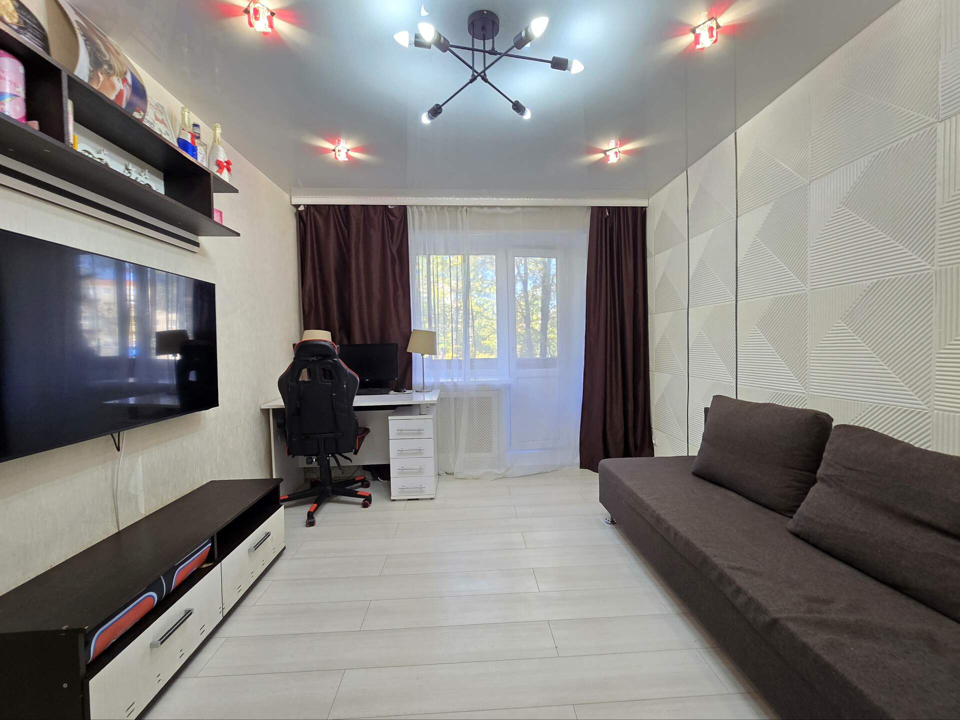Квартира, 56 м², 3 комн.