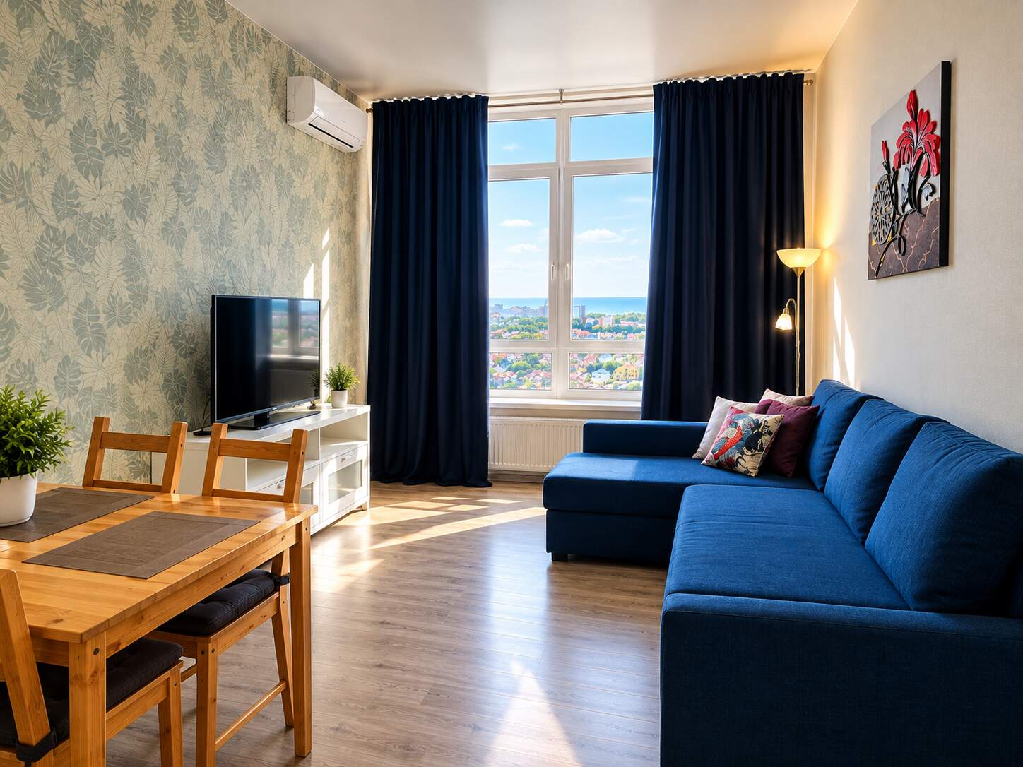 Квартира, 51 м², 1 комн.