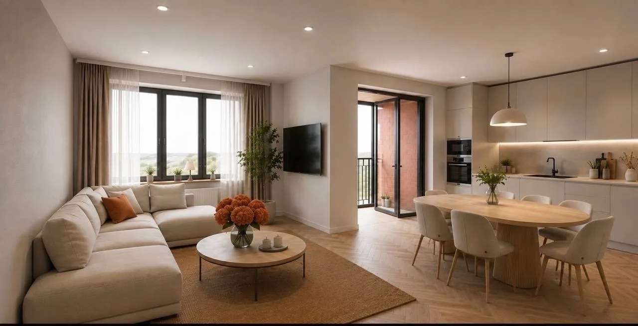 Квартира, 81 м², 2 комн.