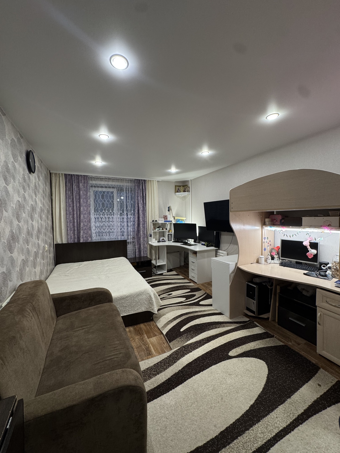 Квартира, 25.3 м², студия