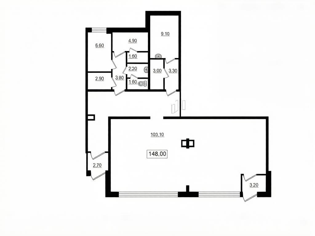 Коммерческая, 148 м²