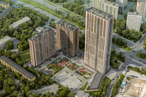 3-к квартира, 81,4 м², 13/45 эт.