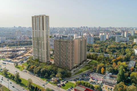 1-к квартира, 45,6 м², 18/45 эт.