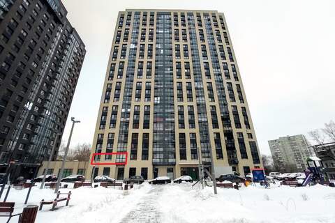 2-к квартира, 57 м², 4/22 эт.