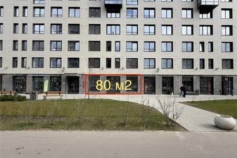 Помещение своб.назн., 80 м², 1/13 эт.